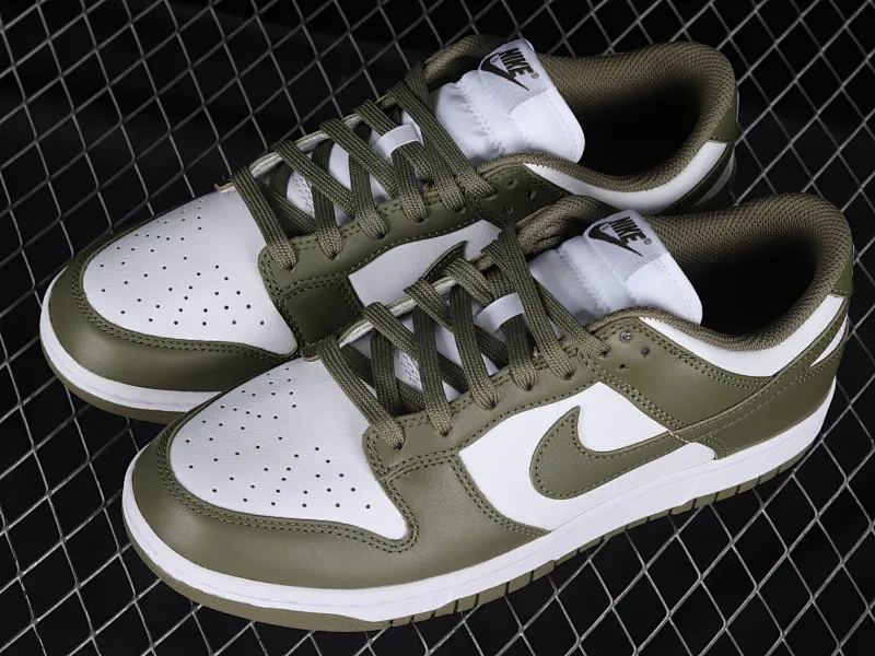 All Categories Nk SB Dunk Series Nk SB Dunk Low Low-top Sneakers Foreign Trade Version Nk Dunk Low Olive Green SB Smashed Backboard Fashion Casual Sneakers DD1503-120